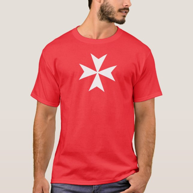 Red Hospitaller T-shirt (Front)