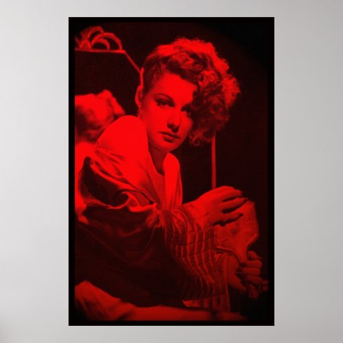 Red Hot Ann Poster