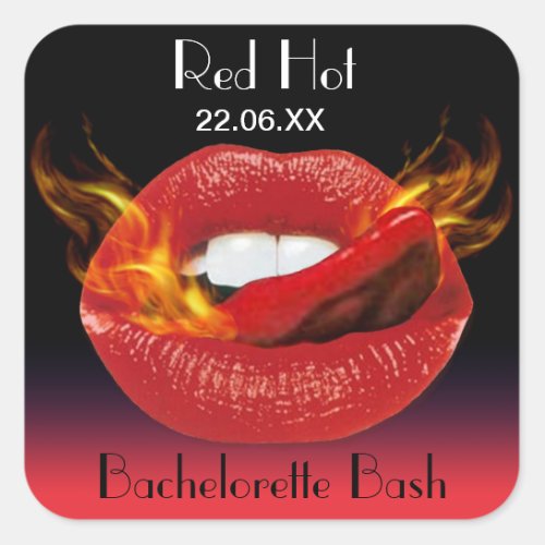 Red Hot Bachelorette Bash Seal