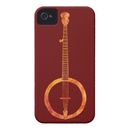 Red Hot Banjo Iphone 4 Case-mate Case