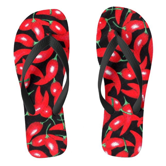 Red Hot Chili Flip Flops (Footbed)