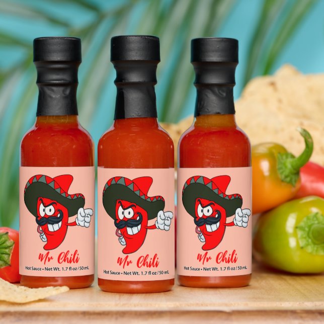Red Hot Chili In Sombrero  Sauces (Multi)