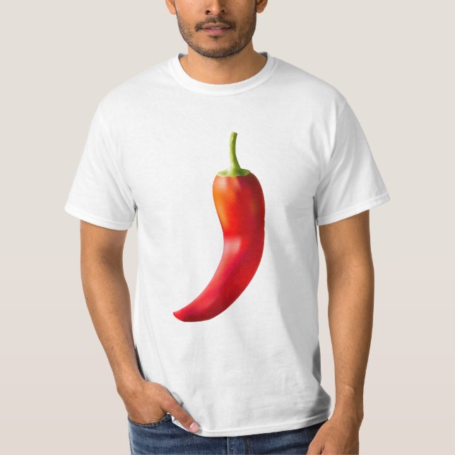 Red hot chili pepper black t shirt (Front)