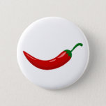Red Hot Chili Pepper Button at Zazzle