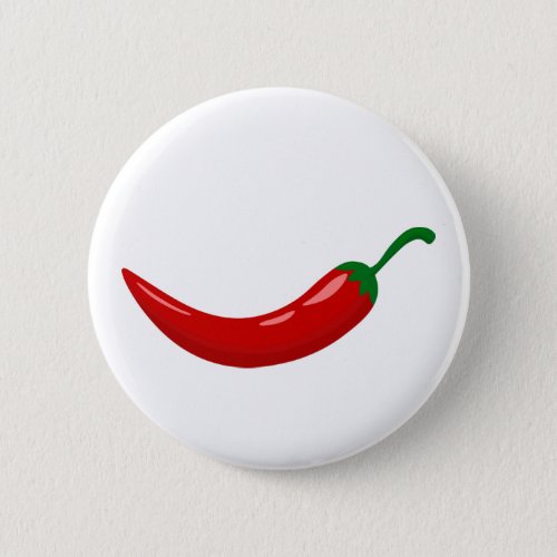 Red hot chili pepper button