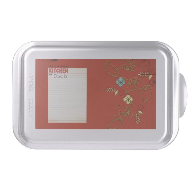 Red Hot Chili Pepper Cake Pan Baking Casserole (Front)