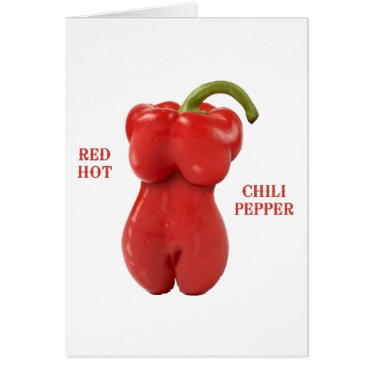 Red Hot Chili Pepper Cards (Front)