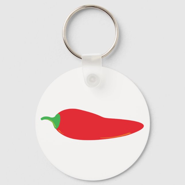 Red Hot Chili Pepper Keychain (Front)