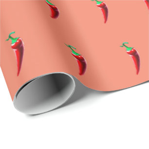 Red Hot Chili Pepper Wrapping Paper