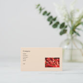 Red Hot Chili Peppers Business Card (Standing Front)