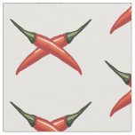 Red hot  chili peppers fabric