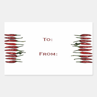 Red Hot Chili Peppers Gift Tag