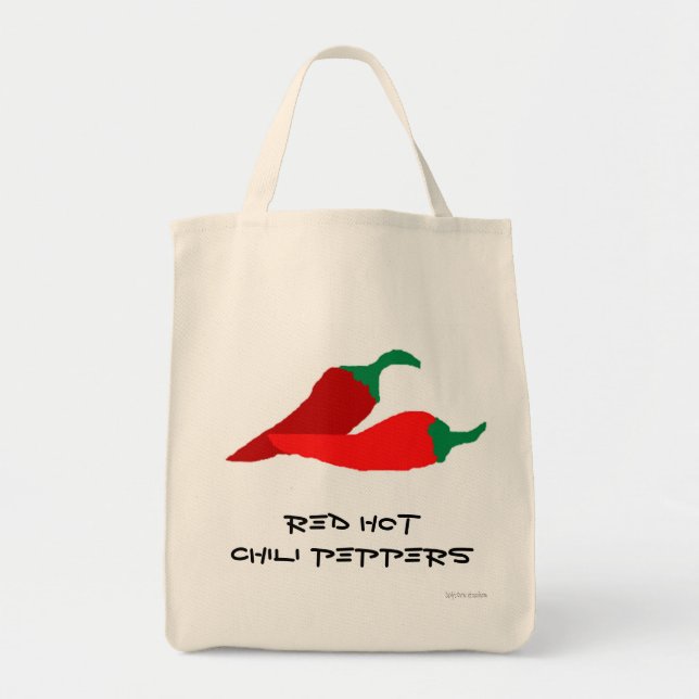 Red Hot Chili Peppers Grocery Bag (Front)