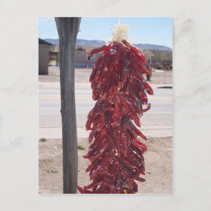 red hot chili peppers in Hatch New Mexico Postcard