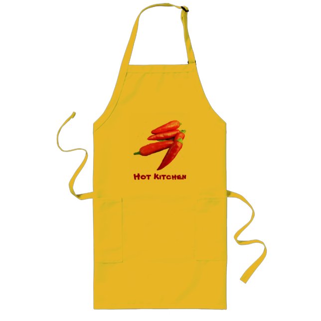 Red Hot Chili Peppers Long Apron (Front)