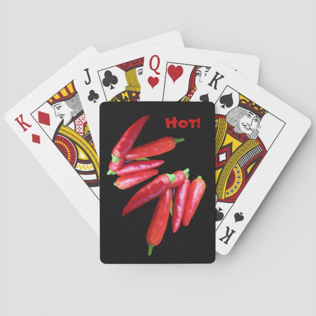Red Hot Chili Peppers Playing Cards (Back)