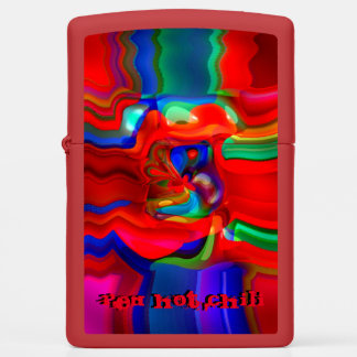 Red Hot Chili Zippo Lighter
