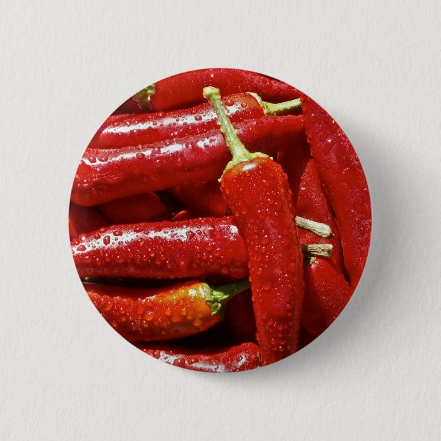 Red hot chilli peppers button (Front)