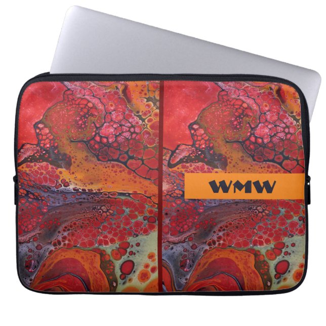 Red Hot Customized iPad Case (Front)