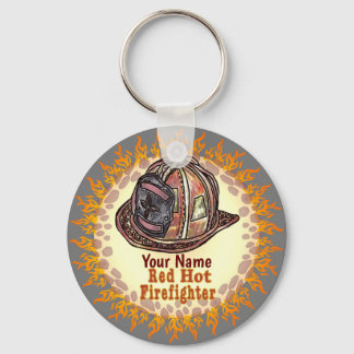 Red Hot Firefighter keychains