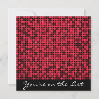 Red Hot Glam Invitation