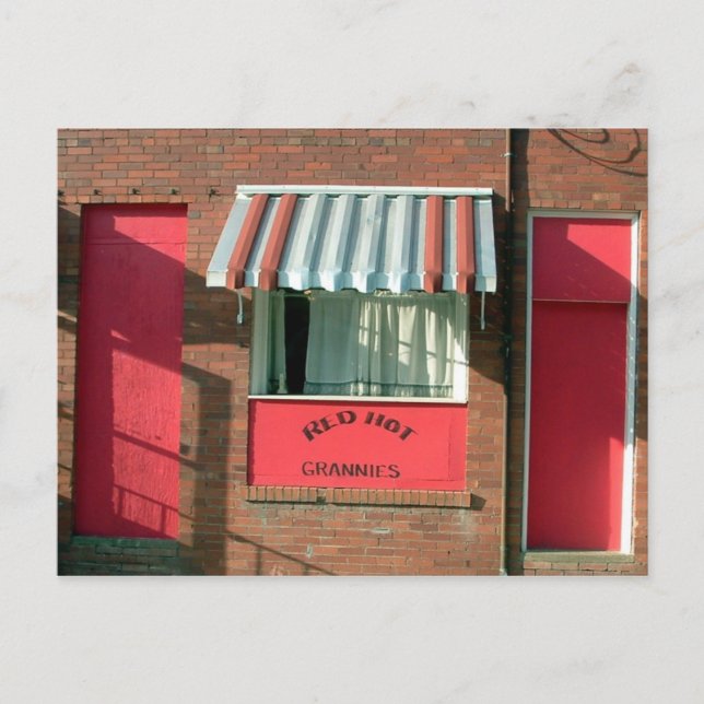 Red Hot Grannies Postcard (Front)