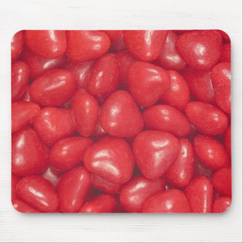 Red Hot Hearts Mousepad