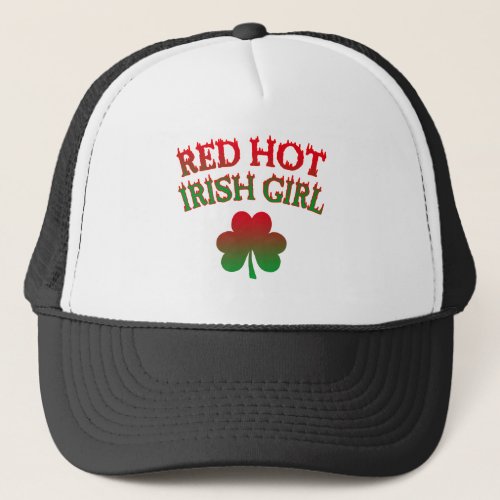 Red Hot Irish Girl Trucker Hat