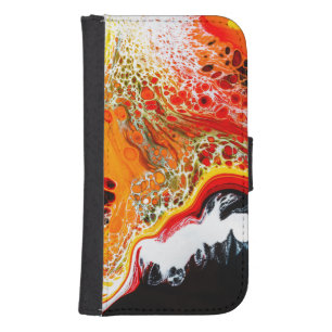 Red Hot Lava Phone Wallet