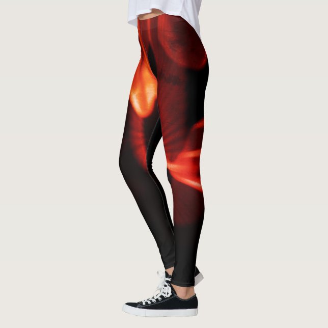 Red hot leggings (Left)