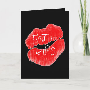 Red Hot Lips III Invitation
