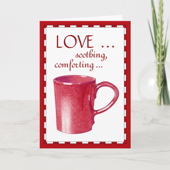 Red Hot Mug Love Card (Front)