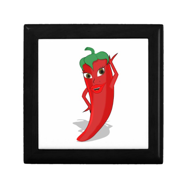Red Hot Pepper Diva Gift Box (Front)