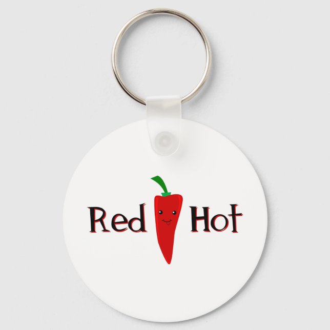 Red Hot Pepper Keychain (Front)