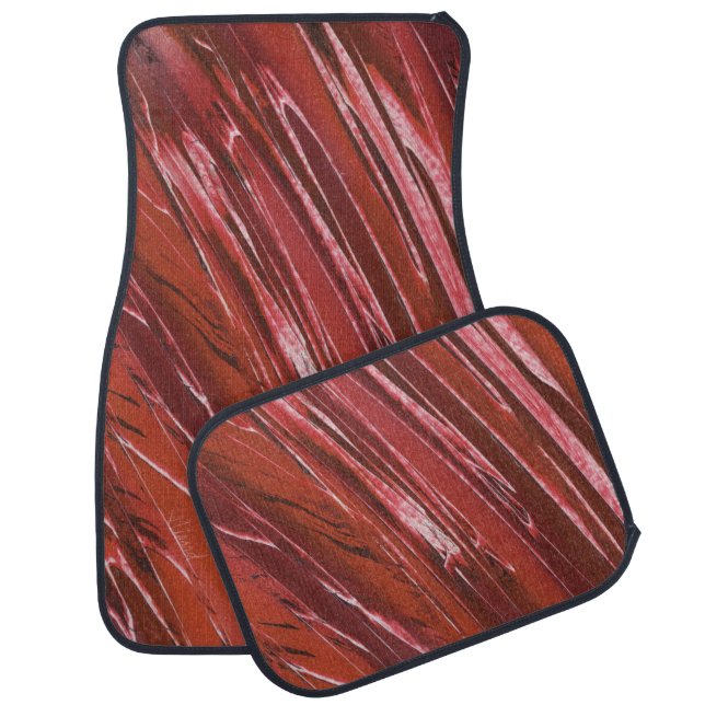 Red Hot Road Car Floor Mat (Set)