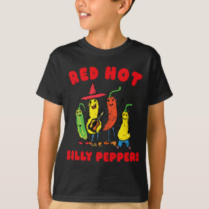 Red Hot Silly Peppers, Funny T-Shirt