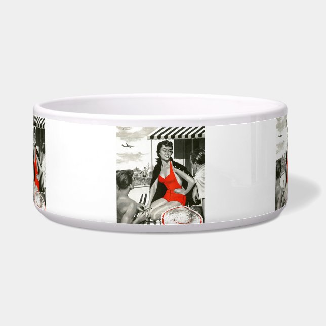 Red Hot Woman Bowl (Front)