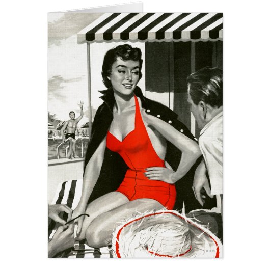 Red Hot Woman Cards (Front)
