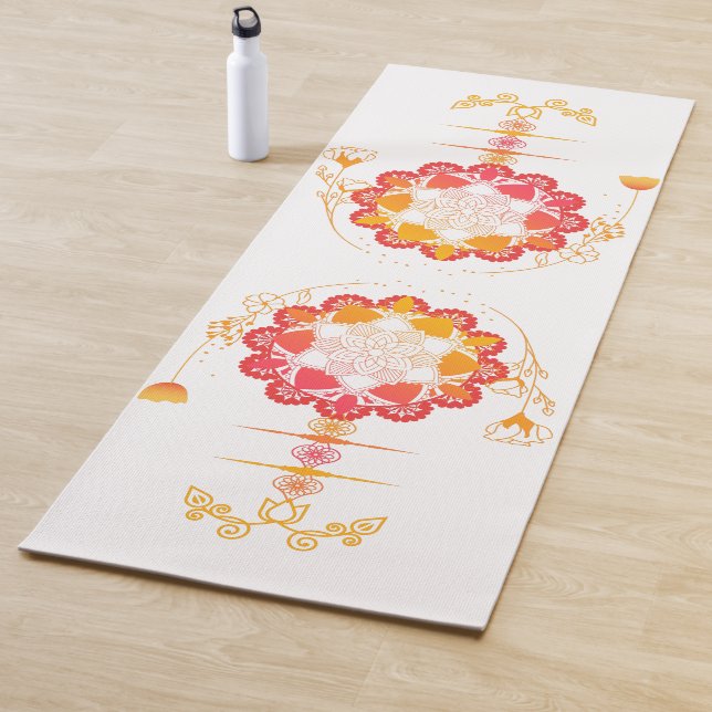 Red Hot Yoga Mat (In Situ)