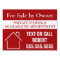 Red House For Sale by Owner Customized Yard