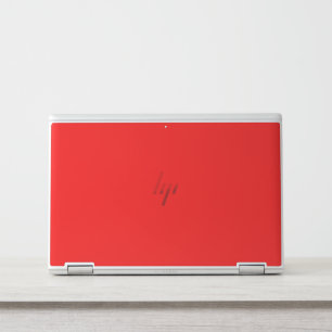 Red HP Laptop Skin