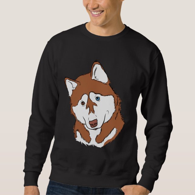 Red Husky       Sweatshirt (Front)