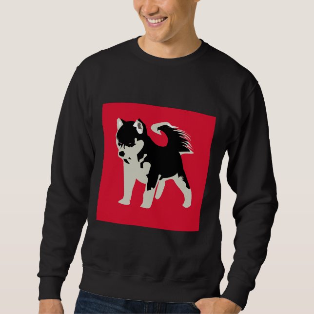 Red Husky Sweatshirt (Front)