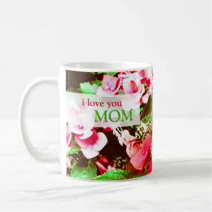 Red Hydrangea Flower For Mothers Day Coffee Mug