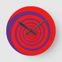 red hypnotic spiral image