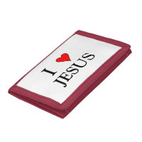 Red I love JESUS