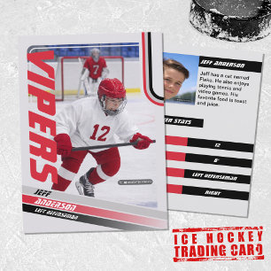 Red Ice Hockey Trading Card