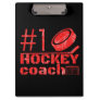 Red ice - Number 1 hockey coach Clipboard