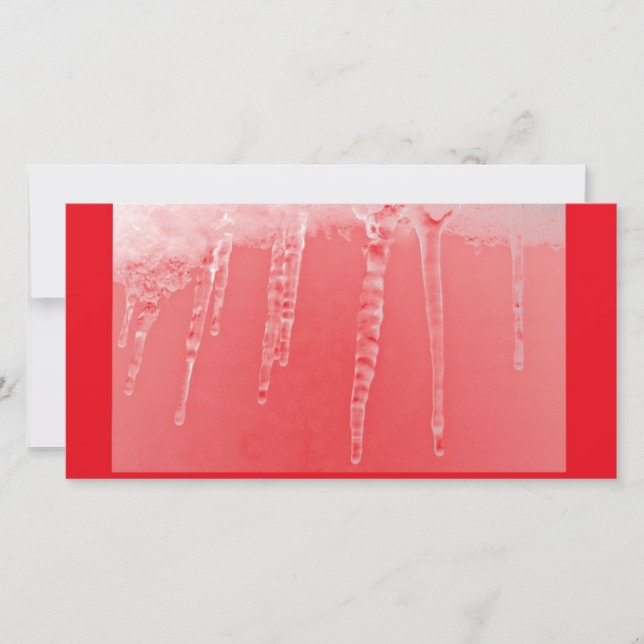 Red icicles (Front)