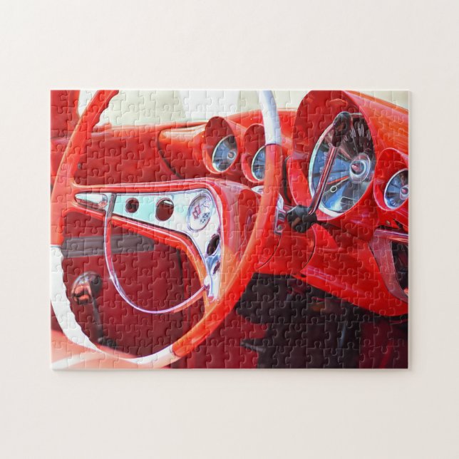 Red Impala Jigsaw Puzzle (Horizontal)